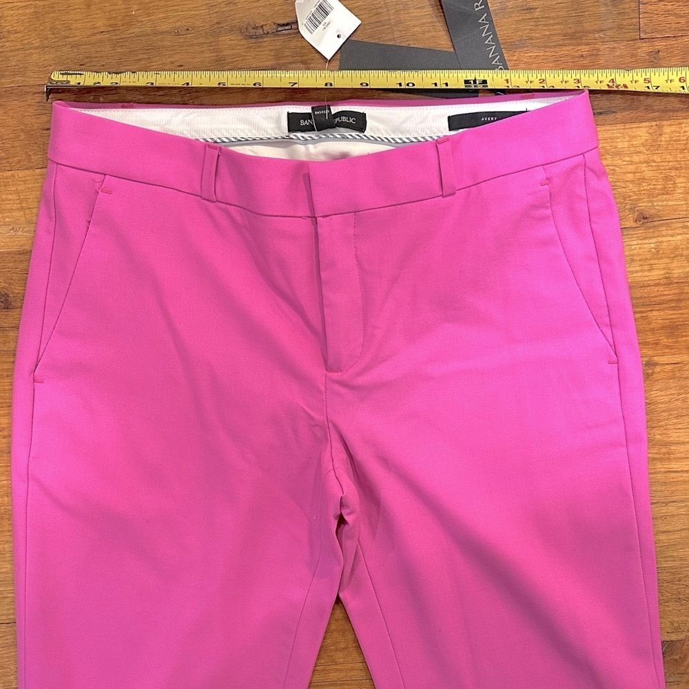 NWT Banana Republic Avery Pink Merino Pants- 4L - Picture 8 of 15